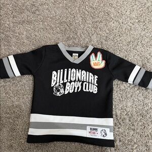 Billionaire Boys Club Black and Gray Kids Jersey